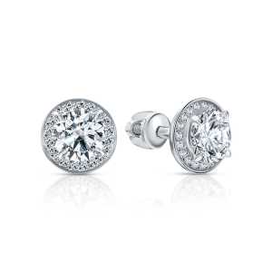 Серьги из белого золота Cold Diamonds