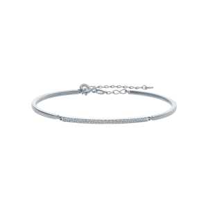 Золотой браслет с бриллиантами природными